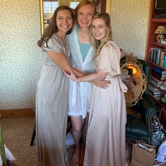 Baltic Born Champagne Gown - Picture 5 of 9